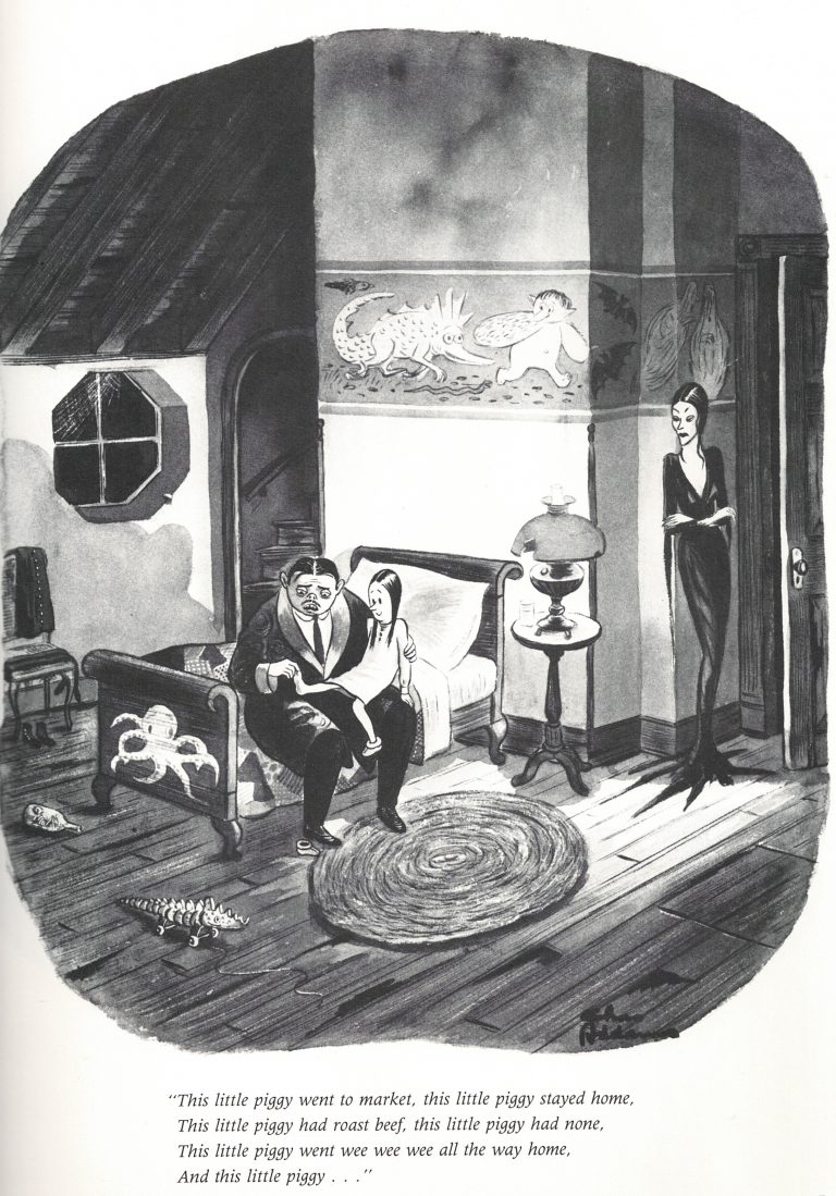 The Addams Family was a Single-Panel Comic First by Alex Grand | Comic